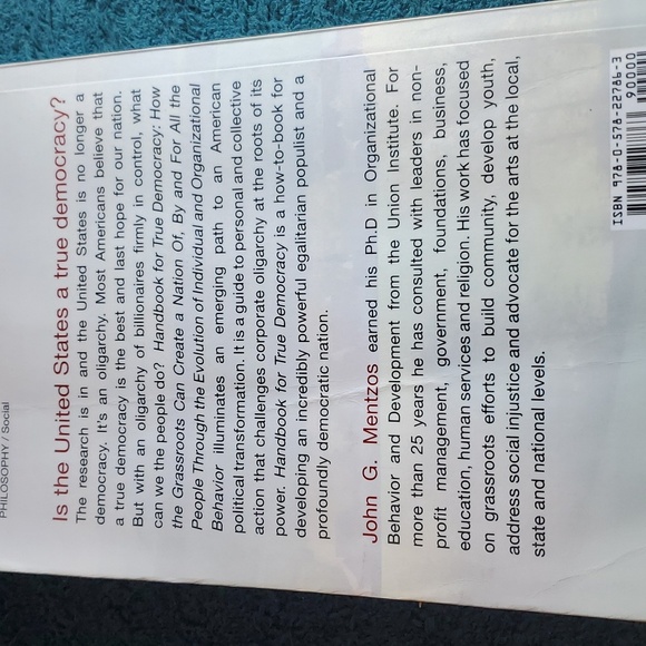 Handbook for true democracy book - Picture 2 of 5